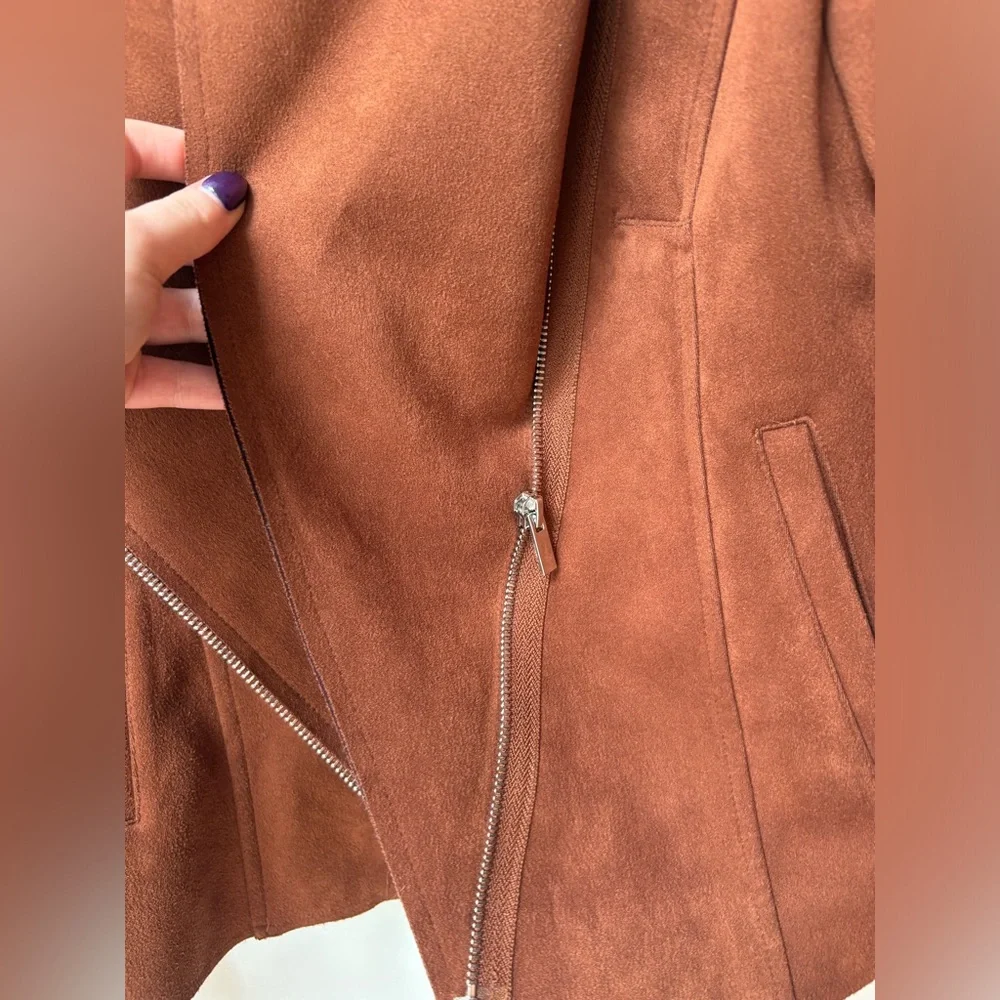 Philosophy Faux Leather Jacket - Picture 5 of 9